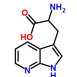 3-(1H-Pyrrolo[2,3-b]pyridin-3-yl)alanine structure