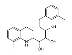 1,2-bis(8-methyl-1,2,3,4-tetrahydroquinolin-2-yl)ethane-1,2-diol结构式