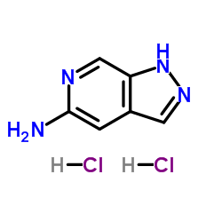 1H-Pyrazolo[3,4-c]pyridin-5-amine dihydrochloride结构式