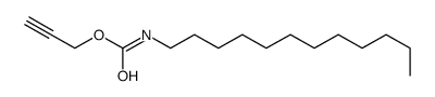 prop-2-ynyl N-dodecylcarbamate Structure