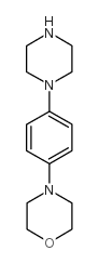 4-(4-PIPERAZIN-1-YL-PHENYL)-MORPHOLINE结构式