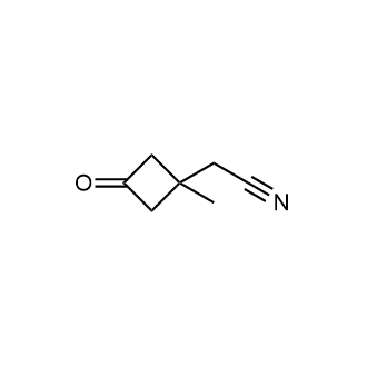 2-(1-Methyl-3-oxocyclobutyl)acetonitrile picture