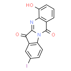 Indolo[2,1-b]quinazoline-6,12-dione,4-hydroxy-8-iodo- picture