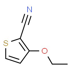 2-Thiophenecarbonitrile,3-ethoxy-(9CI) Structure