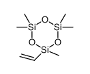 2-ethenyl-2,4,4,6,6-pentamethyl-1,3,5,2,4,6-trioxatrisilinane Structure