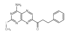 1-[4-Amino-2-(methylthio)-7-pteridinyl]-3-phenyl-1-propanone picture