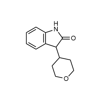 2H-Indol-2-one, 1,3-dihydro-3-(tetrahydro-2H-pyran-4-yl)- picture