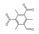 2,4,6-trimethyl-3,5-dinitro-benzaldehyde Structure