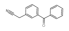 BENZOPHENONE-3-PROPIONITRILE Structure