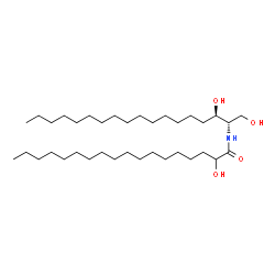 C18 ((±)-2'-hydroxy) dihydro Ceramide (d18:0/18:0) structure