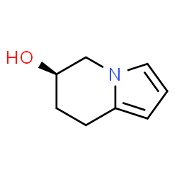 6-Indolizinol,5,6,7,8-tetrahydro-,(6R)-(9CI)结构式