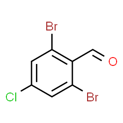 2,6-Dibromo-4-chlorobenzaldehyde structure