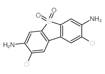 3,7-Dibenzothiophenediamine,2,8-dichloro-, 5,5-dioxide picture