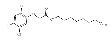 2,4,5-t-1-octyl ester Structure