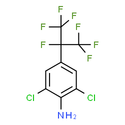 2,6-DICHLORO-4-[1,2,2,2-TETRAFLUORO-1-(TRIFLUOROMETHYL)ETHYL]ANILINE picture