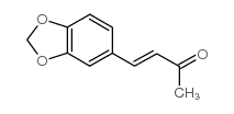 3,4-(亚甲二氧基)苯亚甲基丙酮结构式