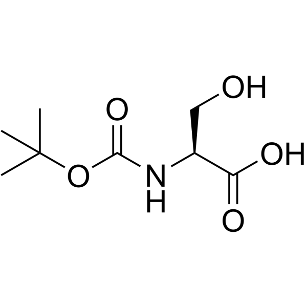 Boc-Ser-OH Structure