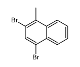 2,4-dibromo-1-methylnaphthalene Structure