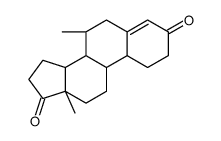 (7R,8R,9S,10R,13S,14S)-7,13-dimethyl-1,2,6,7,8,9,10,11,12,14,15,16-dodecahydrocyclopenta[a]phenanthrene-3,17-dione Structure