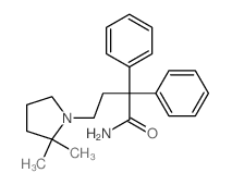 4-(2,2-dimethylpyrrolidin-1-yl)-2,2-diphenyl-butanamide picture