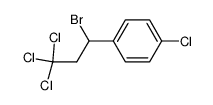 1-(1-bromo-3,3,3-trichloro-propyl)-4-chloro-benzene Structure