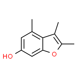 6-Benzofuranol,2,3,4-trimethyl-(9CI) Structure