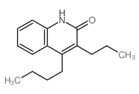 4-butyl-3-propyl-1H-quinolin-2-one结构式