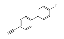 1-ethynyl-4-(4-fluorophenyl)benzene Structure