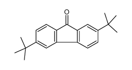 2,6-Di(tert-butyl)-9H-fluoren-9-one Structure