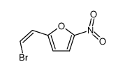 (Z)-1-(5-nitro-2-furyl)-2-bromoethylene Structure