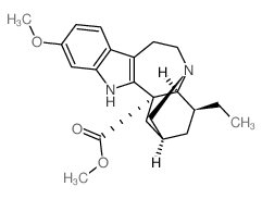 Ibogamine-18-carboxylicacid, 13-methoxy-, methyl ester picture