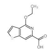 5-ethoxy-9-thia-4-azabicyclo[4.3.0]nona-1,3,5,7-tetraene-3-carboxylic acid结构式