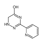 3-pyridin-2-yl-2,6-dihydro-1H-1,2,4-triazin-5-one结构式