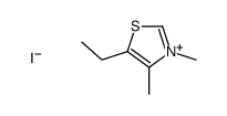 5-ethyl-3,4-dimethyl-1,3-thiazol-3-ium,iodide结构式