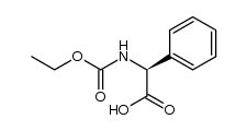 (S)-2-(Ethoxycarbonylamino)-2-phenylacetic acid structure