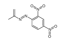 (2,4-dinitrophenyl)-prop-1-en-2-yldiazene Structure