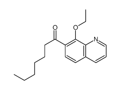 1-(8-ethoxyquinolin-7-yl)heptan-1-one Structure