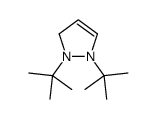 1,2-ditert-butyl-3H-pyrazole结构式