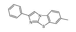 2-phenyl-6-methylimidazo[2,1-b]benzothiazole Structure