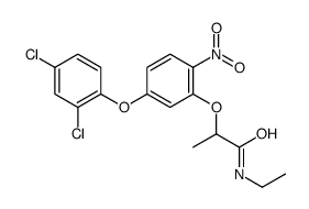 2-[5-(2,4-Dichlorophenoxy)-2-nitrophenoxy]-N-ethylpropionamide picture