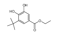 3-tert-Butyl-4,5-dihydroxybenzoesaeure-ethylester结构式