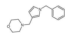 4-[(1-benzylpyrrol-3-yl)methyl]morpholine Structure