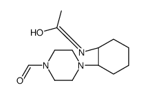 N-[(1R,2R)-2-(4-formylpiperazin-1-yl)cyclohexyl]acetamide结构式