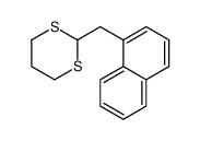 2-(naphthalen-1-ylmethyl)-1,3-dithiane Structure