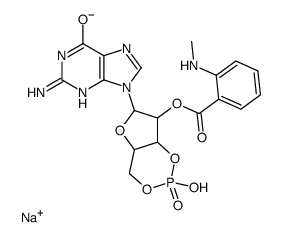 MANT-CGMP SODIUM SALT structure