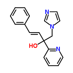 1-(1H-IMIDAZOL-1-YL)-4-PHENYL-2-(2-PYRIDINYL)-3-BUTEN-2-OL picture