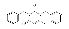 1,3-dibenzyl-6-methyl-pyrimidin-2,4-dione Structure