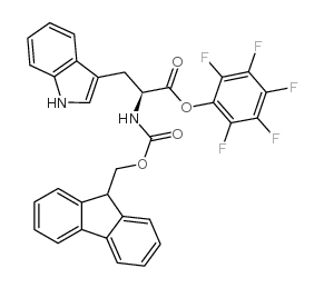 Fmoc-Trp-OPfp Structure