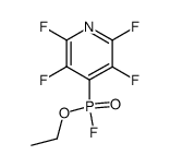 ethyl (perfluoropyridin-4-yl)phosphonofluoridate Structure