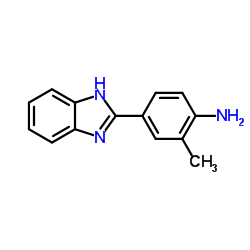 4-(1H-BENZOIMIDAZOL-2-YL)-2-METHYL-PHENYLAMINE structure